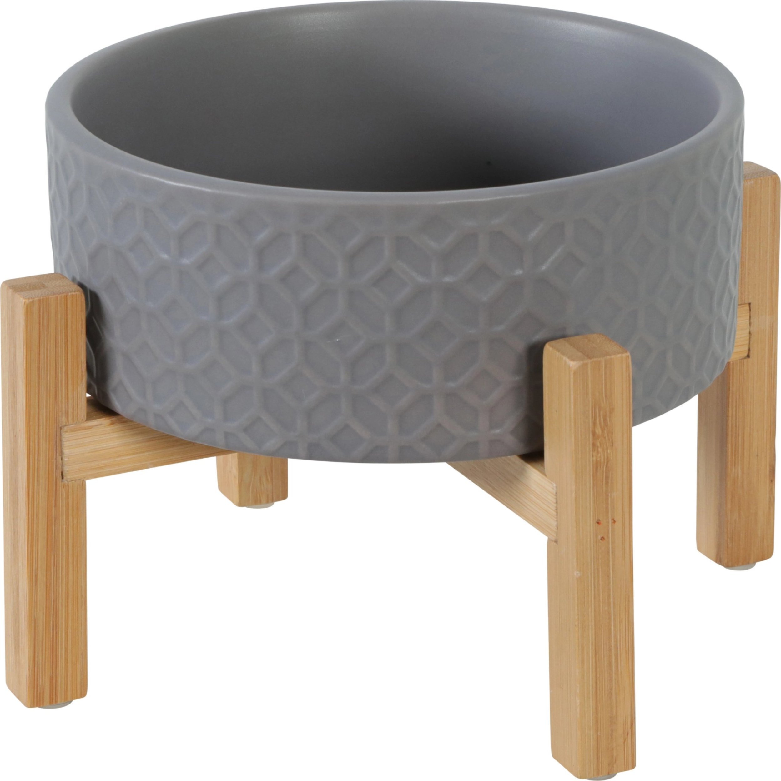 Zolux ZOLUX Miska ceramiczna dla psa i kota KERAMO SOLO kol. szary 700 ml