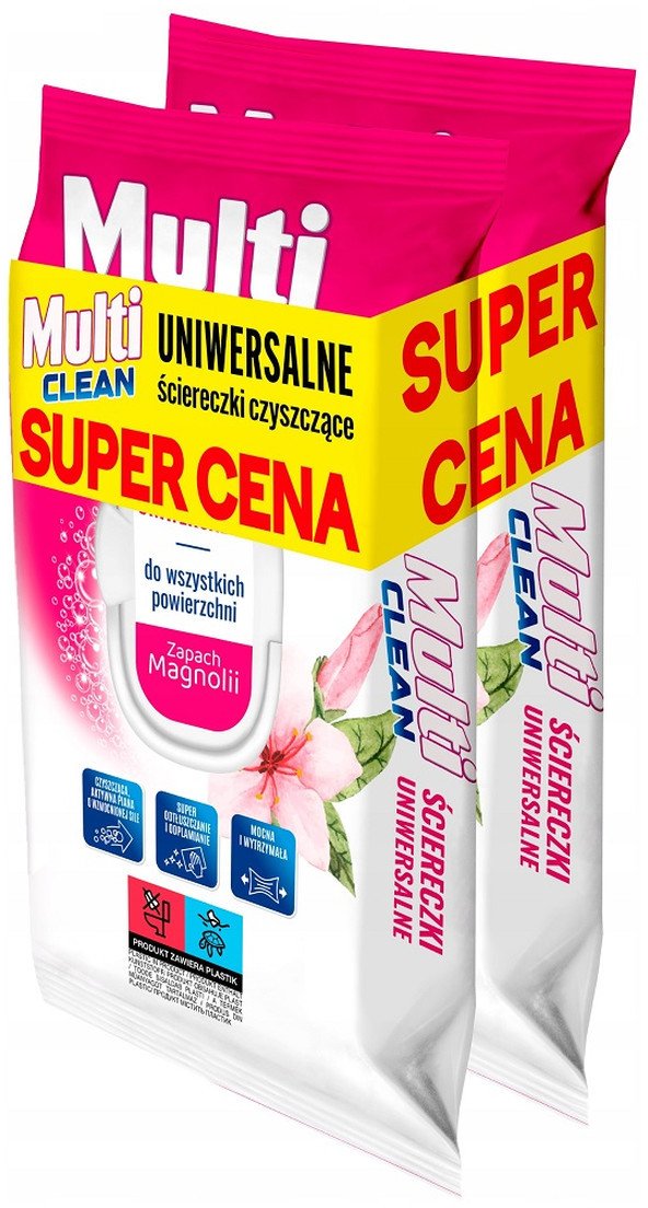 Luba Multi clean ściereczki uniwersalne do wszystkich powierzchni 2x72szt