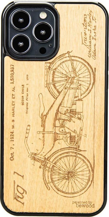 BeWood Drewniane Etui iPhone 13 Pro Max HARLEY PATENT ANIEGRE