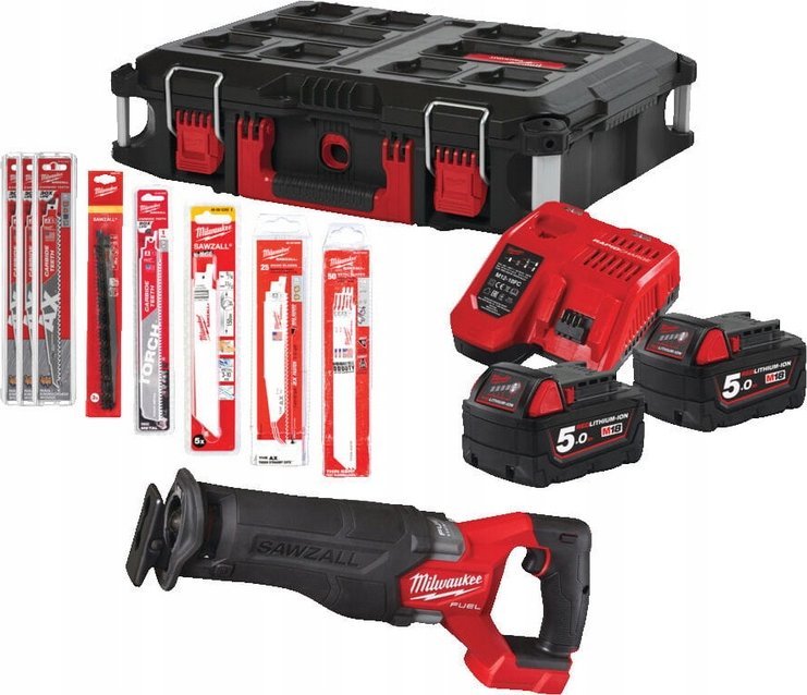 Piła szablasta Milwaukee MILWAUKEE.SABER SAW M18FSZ100P-502P +ACC ...