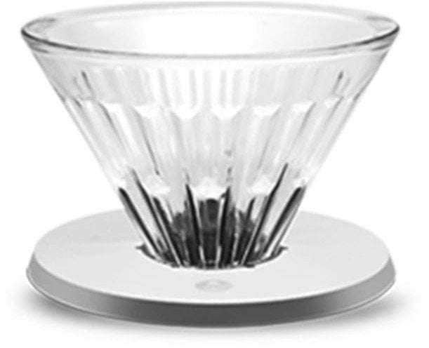 Timemore Crystal Eye 01 Dripper szklany biały