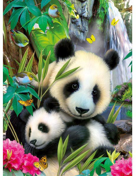 Ravensburger Puzzle Kochana Panda, 300 elementów (130658)