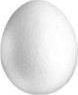 Styropianowe jajko 7cm