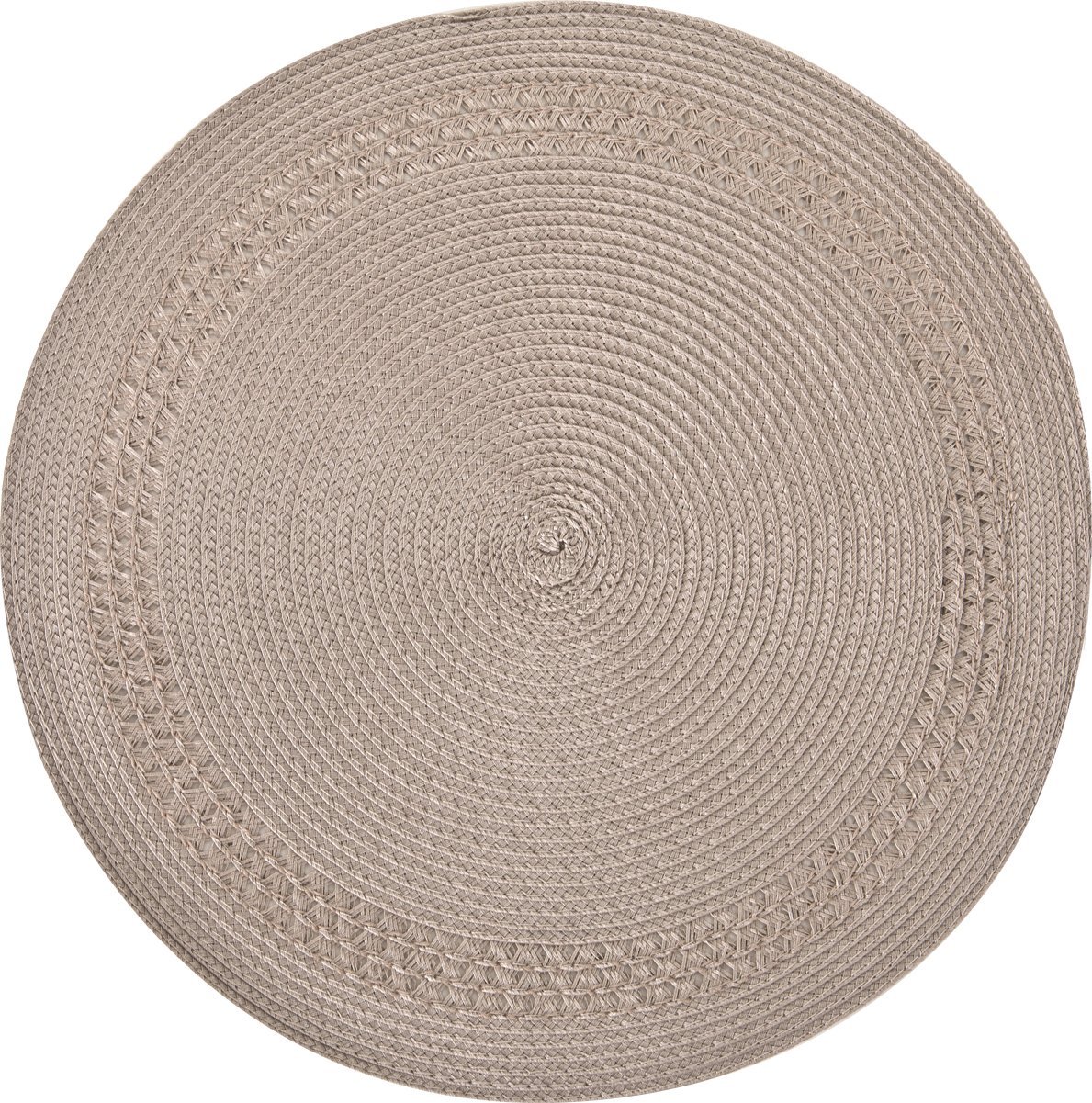 Ravi Mata dekoracyjna ROUND beżowa RAVI