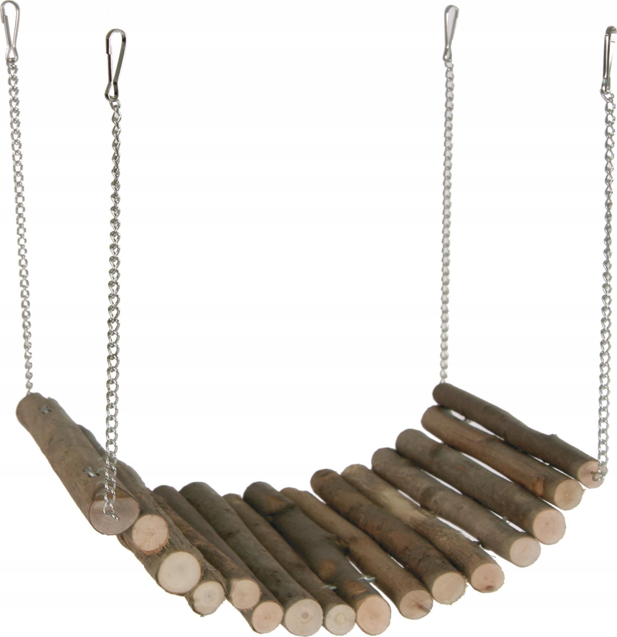 Panama Pet Most wiszący dla gryzoni i królika, drewniany, 17x28cm