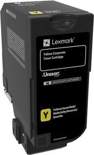 Toner Lexmark 74C20YE Yellow Oryginał (74C20YE)