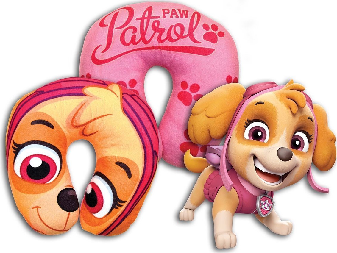 Nickelodeon Poduszka do samochodu dla dzieci Psi Patrol Skye (DY0338)