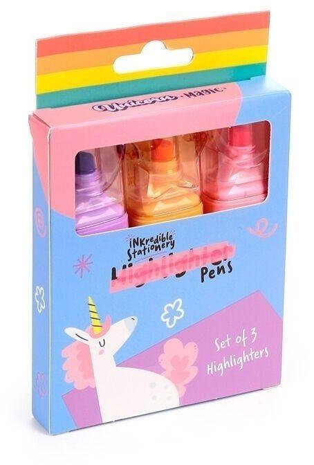 Zakreślacz Unicorn 3szt