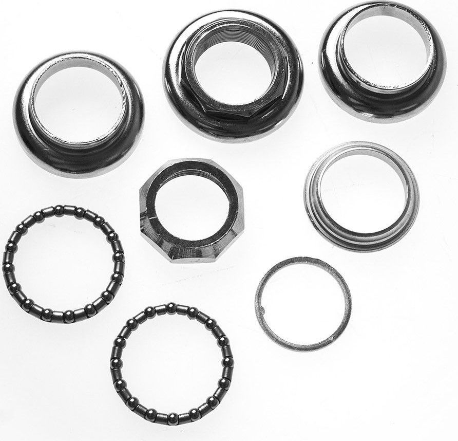 Neco Stery kierownicy Neco H-831 1" x 30 x 27 srebrne stalowe, uszczelniany box uniwersalny