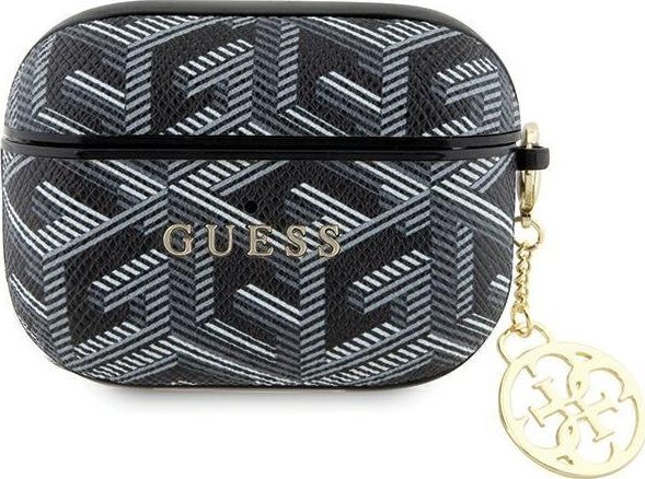 Guess Guess GUAPPGCE4CK AirPods Pro cover czarny/black GCube Charm