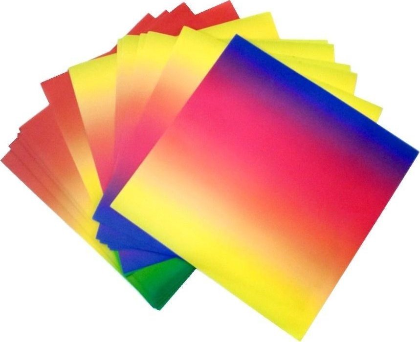 Titanum Origami tęczowe 100g 20x20cm 50 ark