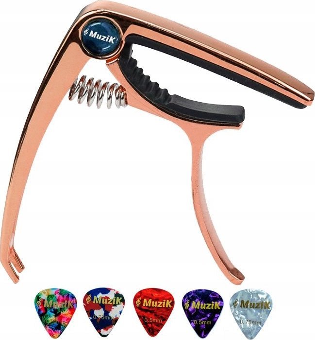 MuziK Kapodaser do gitary METALOWY capo NAJWYŻSZA JAKOŚĆ