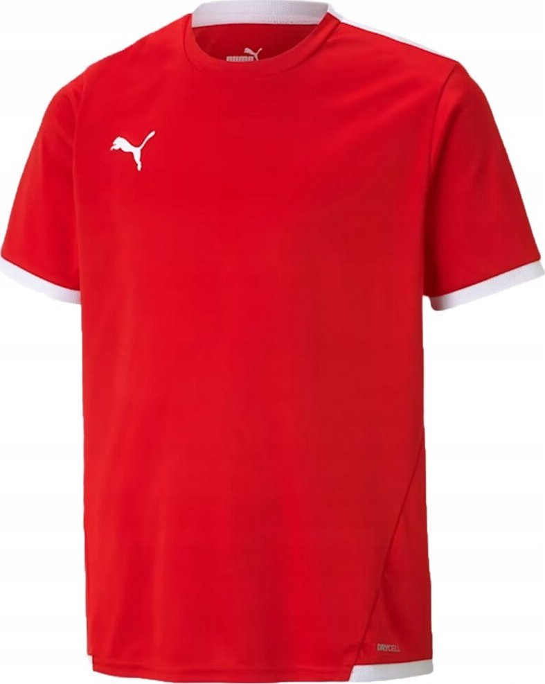 Puma Koszulka dla dzieci Puma teamLIGA Jersey czerwona 704925 01 140cm