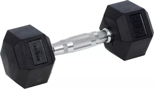 Outliner ‎‎Hantel YLDB35 gumowany 1 x 4 kg