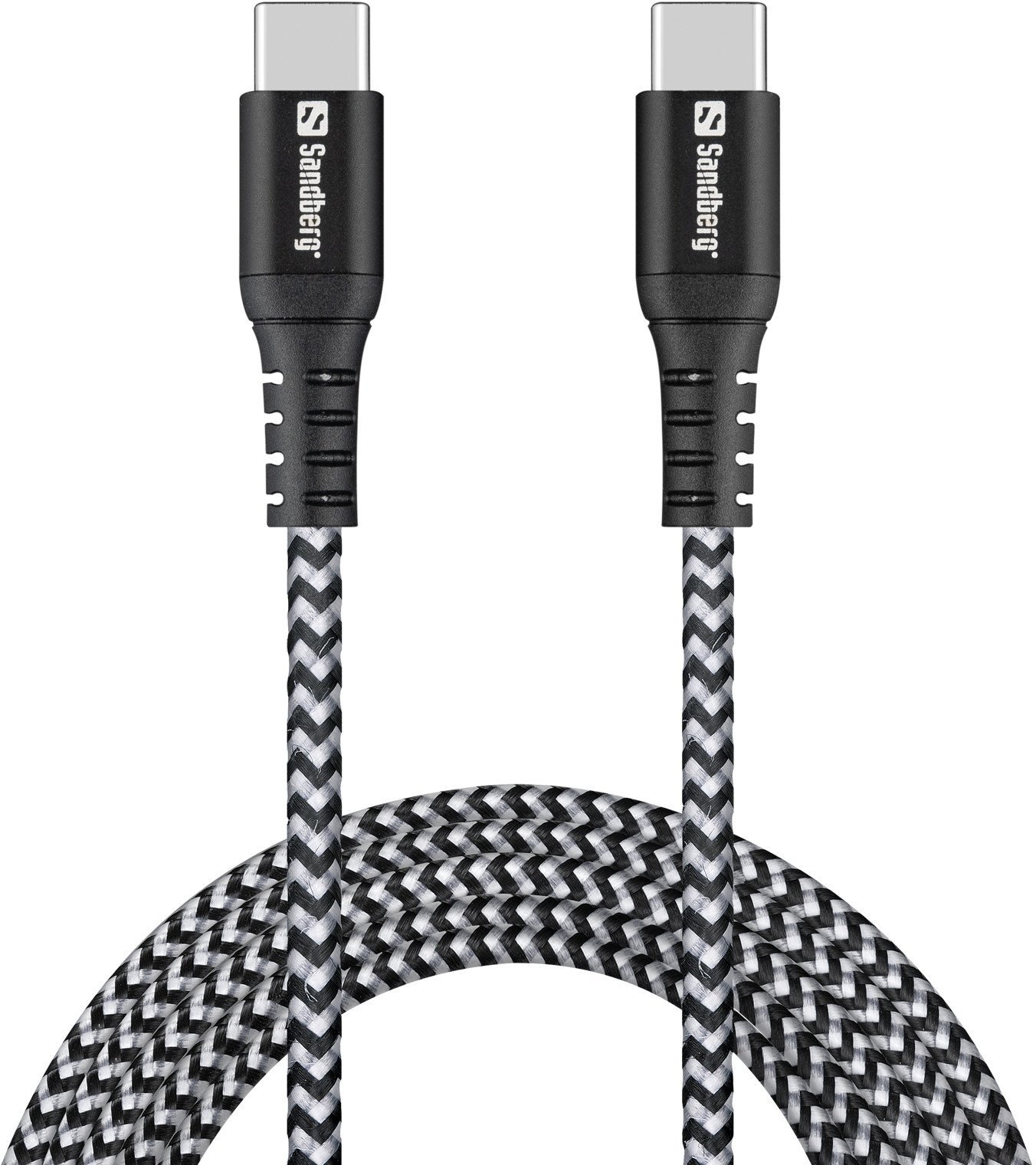 Kabel USB Sandberg USB-C - USB-C 2 m Czarny (441-67)