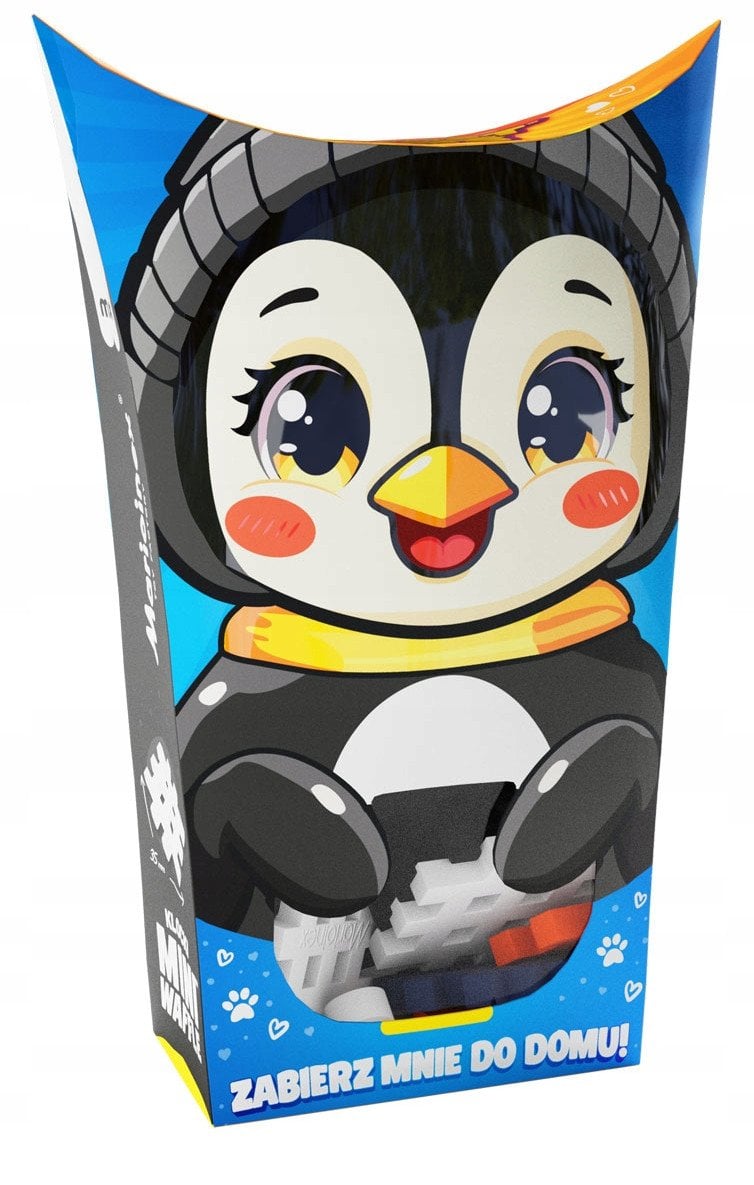 *****Klocki wafle mini PocketPets Pingwin 07153