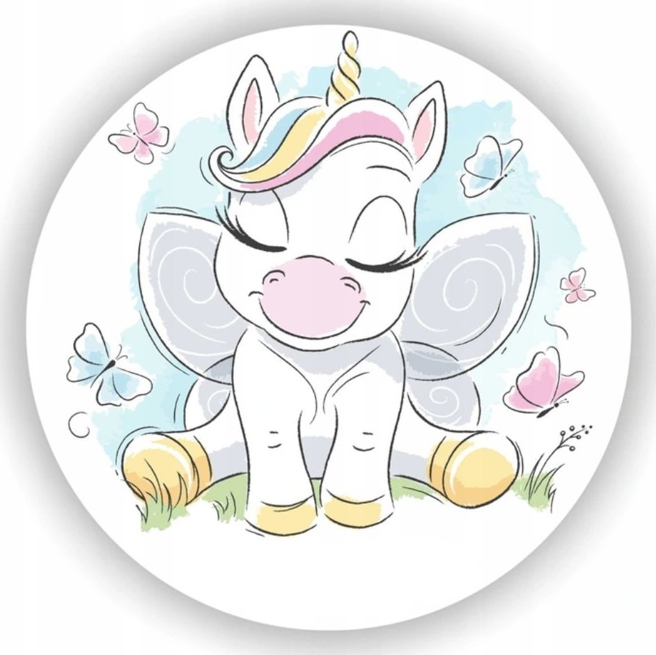 naSciane Lampka nocna LED KUCYK dla dziecka jednorożec pony