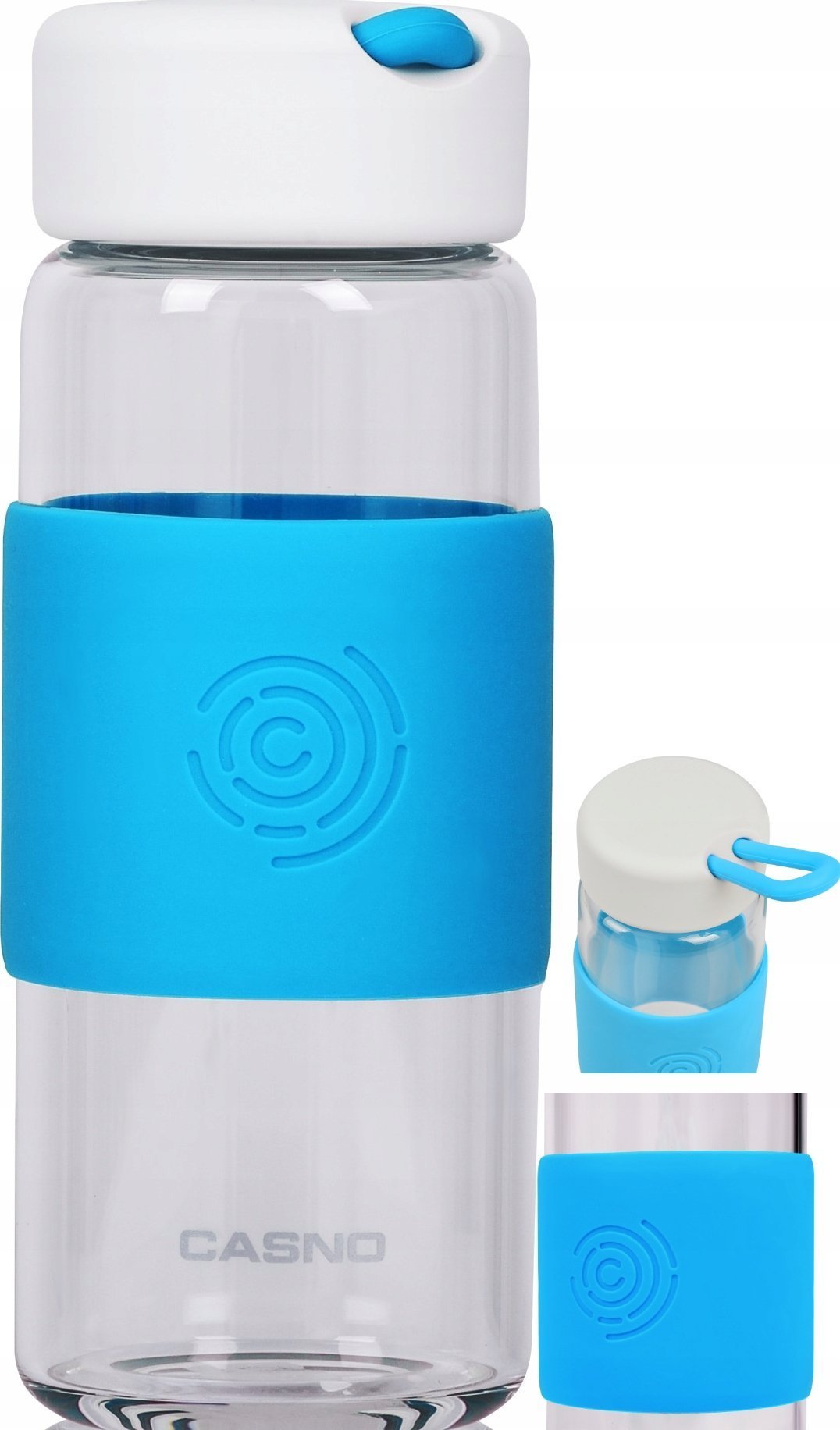 Casno Szklana Butelka na wode Bidon Casno 0,4L