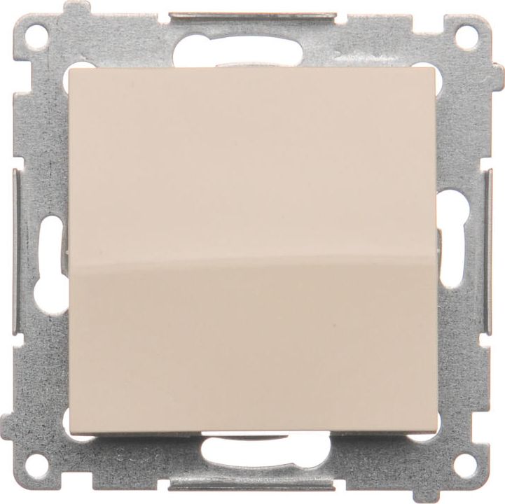 Kontakt-Simon Łącznik jednobiegunowy kremowy - DW1.01/41