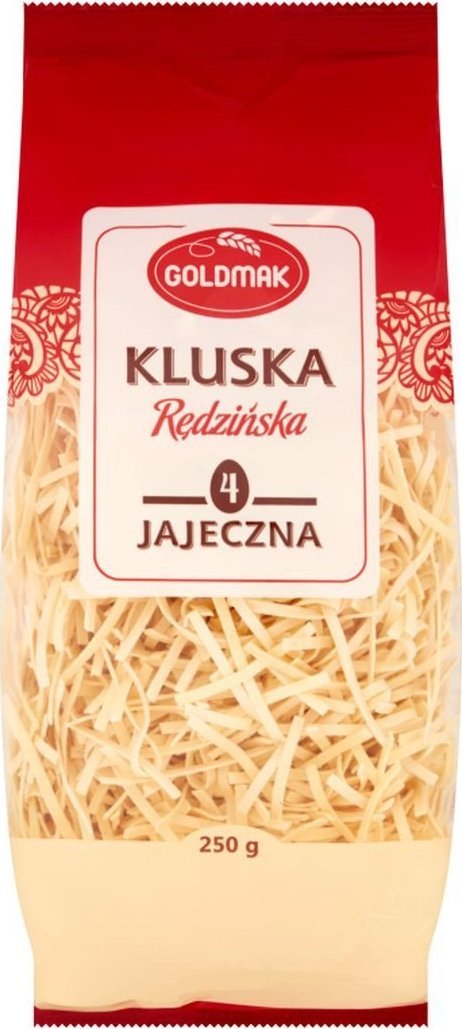 Goldmak Goldmak Makaron Kluska Rędzińska 4-jajeczna 250 g
