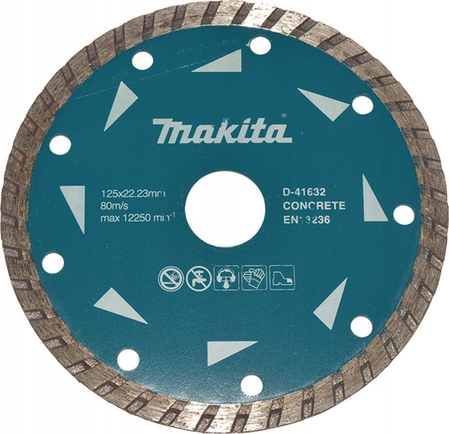 Makita MAKITA TARCZA DIAMENTOWA 125x22,23mm TURBO (NA SUCHO) BETON