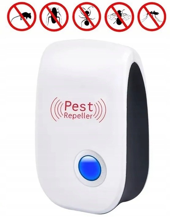 vidaXL Ultradźwiękowy odstraszasz szkodników komarów, do domu, biura, magazynu