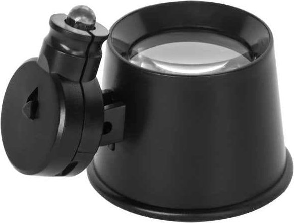 NAR0848 Lupa zegarmistrzowska 21mm 10D(x3.5) z podświetleniem /312016/