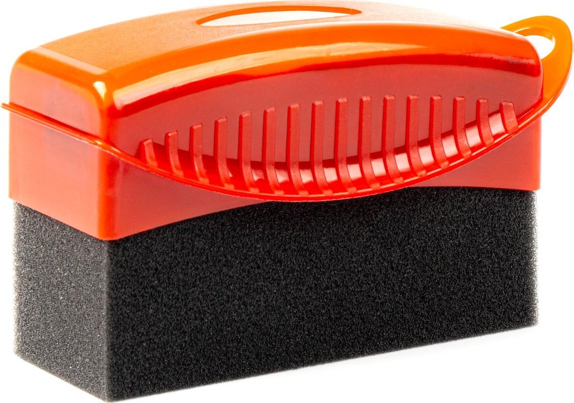 AMiO Aplikator do opon samochodowych w plastikowej obudowie, miękka gąbka amio-03146