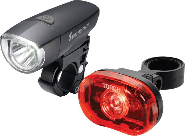 TORCH Zestaw lampki CYCLE LIGHT SET HIGH BEAMER COMPACT 1W + TAIL BRIGHT 0.5W (TOR-54038)