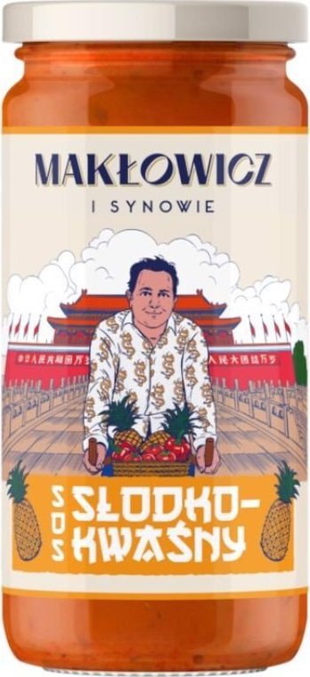 Makłowicz Sos słodko-kwaśny Makłowicz i Synowie 400 g