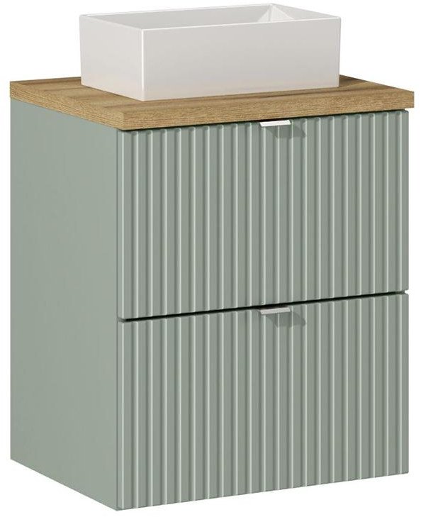 Zestaw meblowy 50cm z blatem i umywalką nablatową Gaja