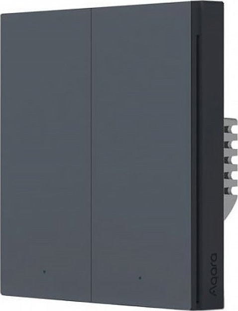 Aqara Aqara Przełącznik 2-Przycisk bez neutral H1 WS-EUK02-G