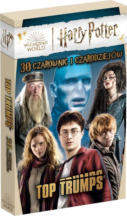 Winning Moves Gra karciana Top Trumps Harry Potter 30 Czarownic i Czarodziejów