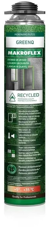 MAKROFLEX GREENQ GUN FOAM 750ML