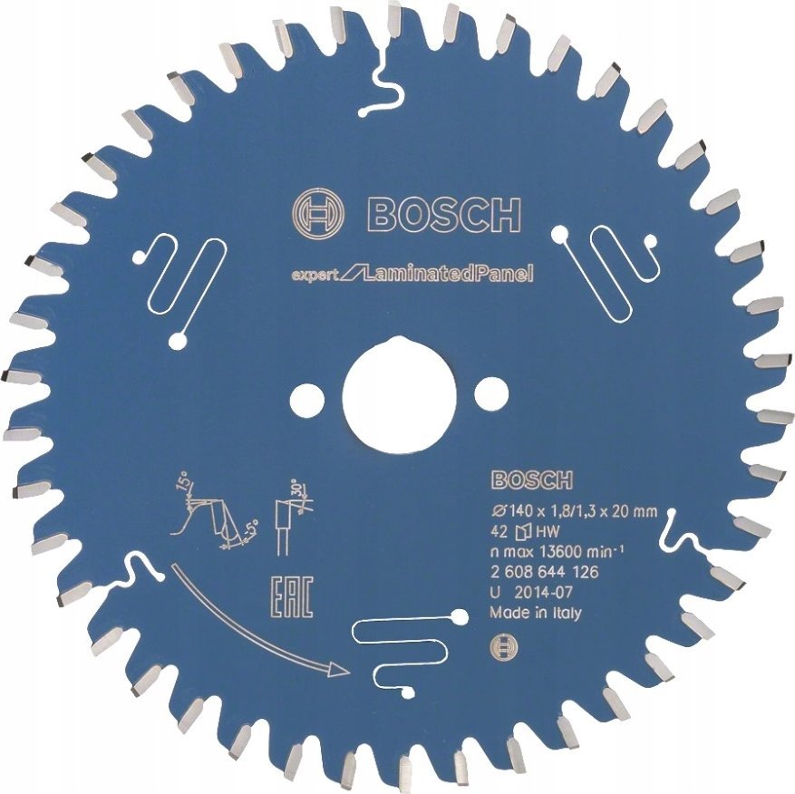 Bosch BOSCH PIŁA EXP.LAMINAT.PANEL 140x20x42z