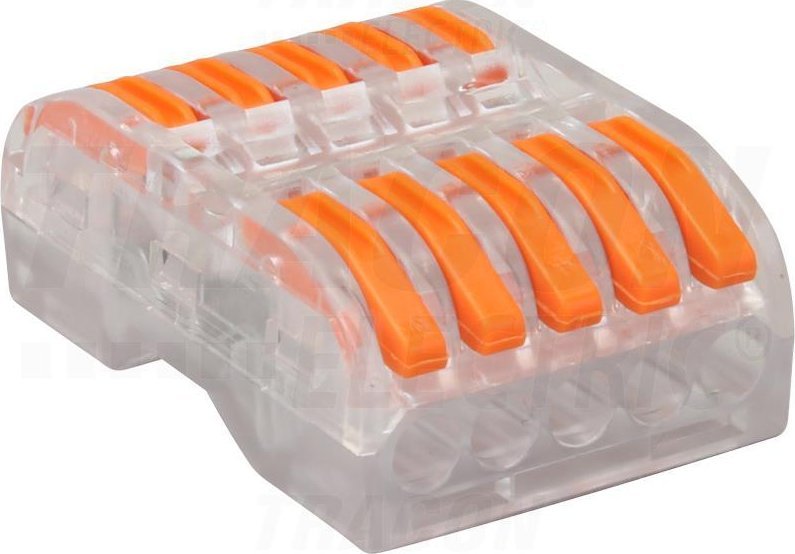 Tracon Electric Złączka otwierana przezroczysta 10 0.5-4mm - OVOTT55 - Tracon