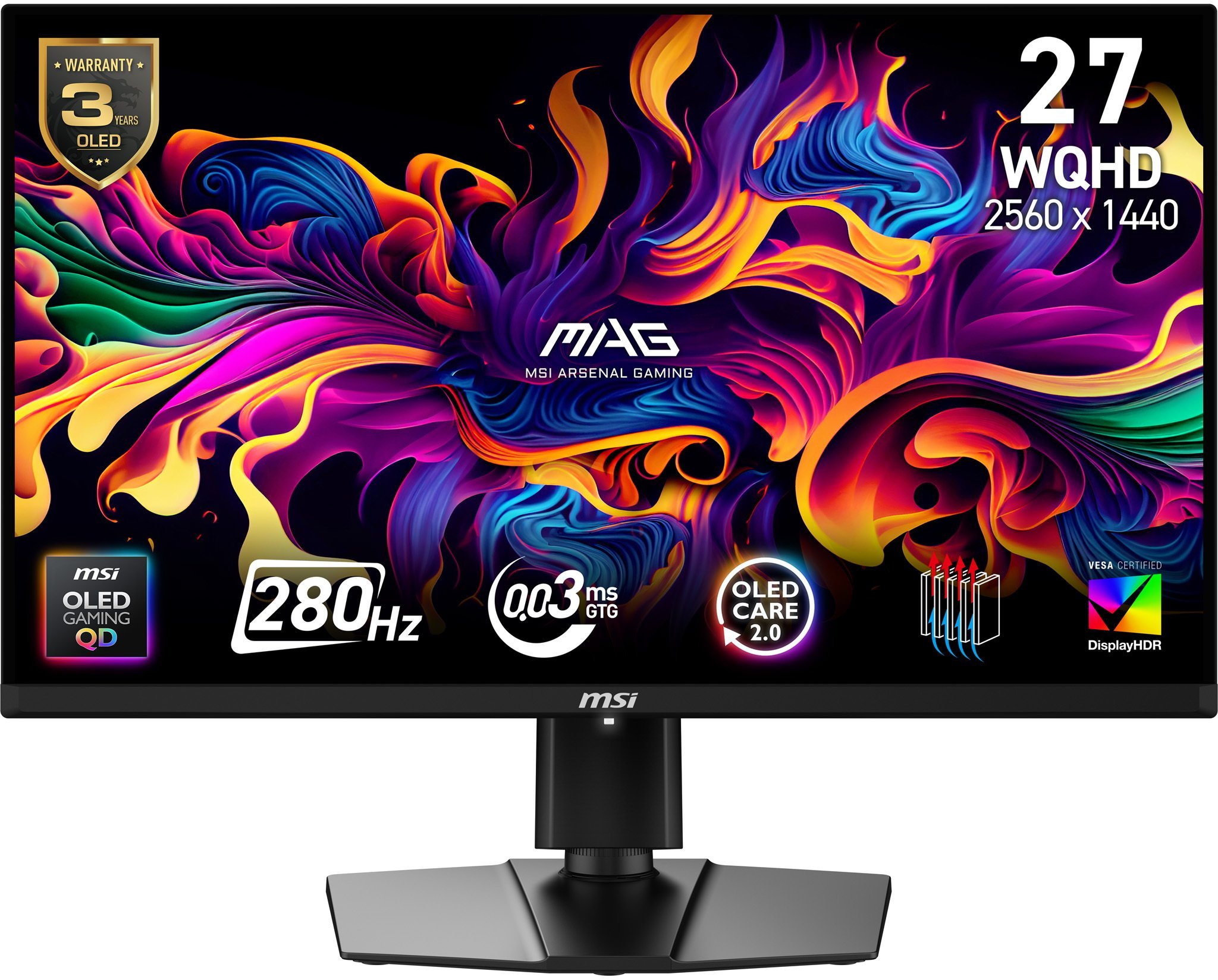 Monitor MSI MAG 271QP QD-OLED X28