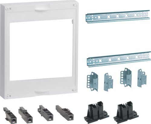 Hager Zestaw dla 2 rozłączników NH00/NH000 z szynami TS35 Univers NHC 300x250mm UC21ST0