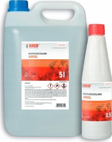 Aned Rozpuszczalnik Uniwersalny Ansil 5l do czyszczenia narzędzi, pędzli