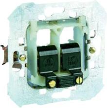 Kontakt-Simon Gniazdo głośnikowe pojedyncze/ podwójne z 4 zaciskami mechanizm (75801-39)