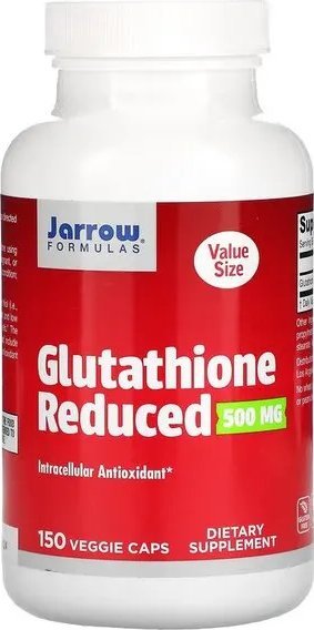 JARROW FORMULAS Jarrow Formulas - Glutathione Reduced, 500mg, 150 vcaps