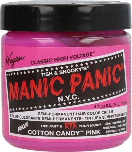 manic panic Trwała Koloryzacja Classic HCR 11004 Cotton Candy Pink 118 ml