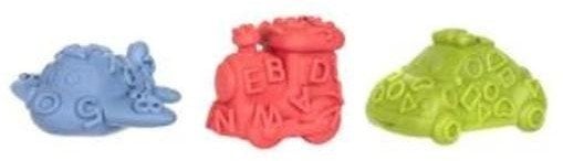 Pojazdy sensoryczne bez dziurki 3szt 521 75214