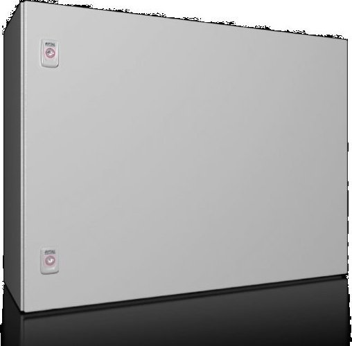 Rittal AX Obudowa kompaktowa 800x600x300 mm blacha stalowa z pł. mont. jednodrzwiowa 2 zamki dźwigienkowe 1055.000