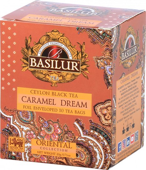 Basilur Basilur CARAMEL DREAM herbata czarna KARMEL 10x2g