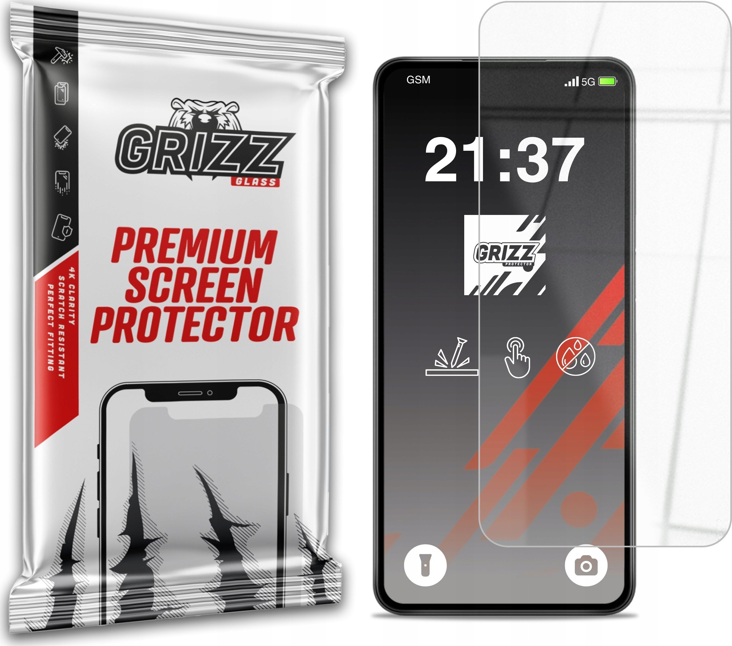 GrizzGlass Szkło hybrydowe GrizzGlass HybridGlass do Xiaomi Redmi A4