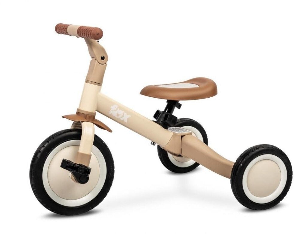 Rowerek trójkołowy Fox beige