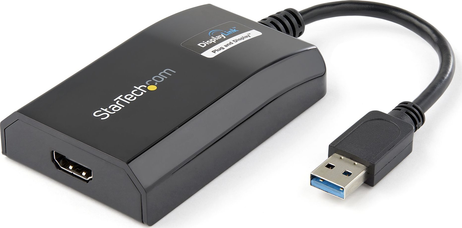 Adapter USB StarTech StarTech USB32HDPRO zewnętrzna karta graficzna usb 1920 x 1200 px Czarny