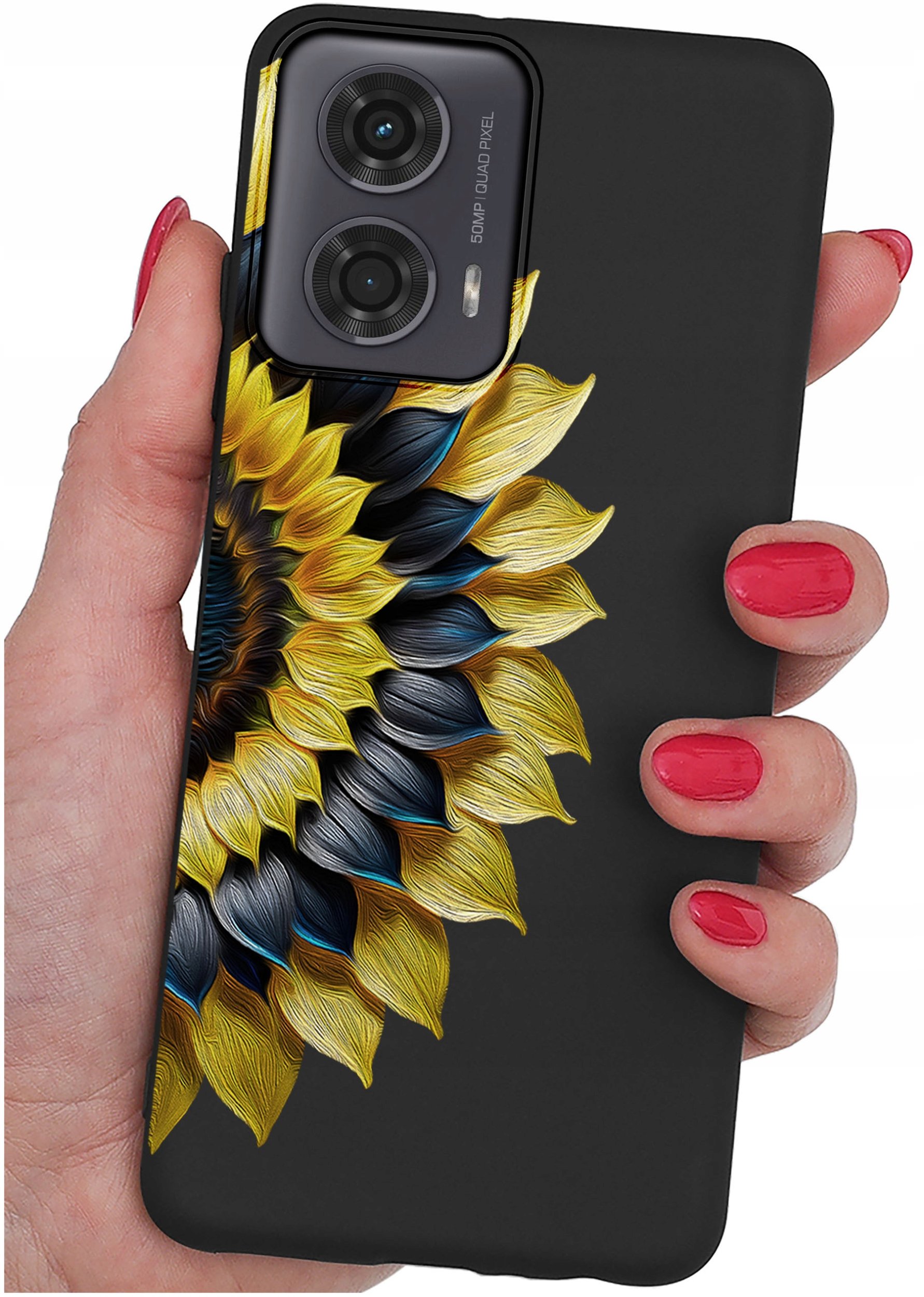 Etui do Motorola Moto G24 |G24 POWER |G04 |E14 WZORY |SILIKONOWE MATT SZKŁO