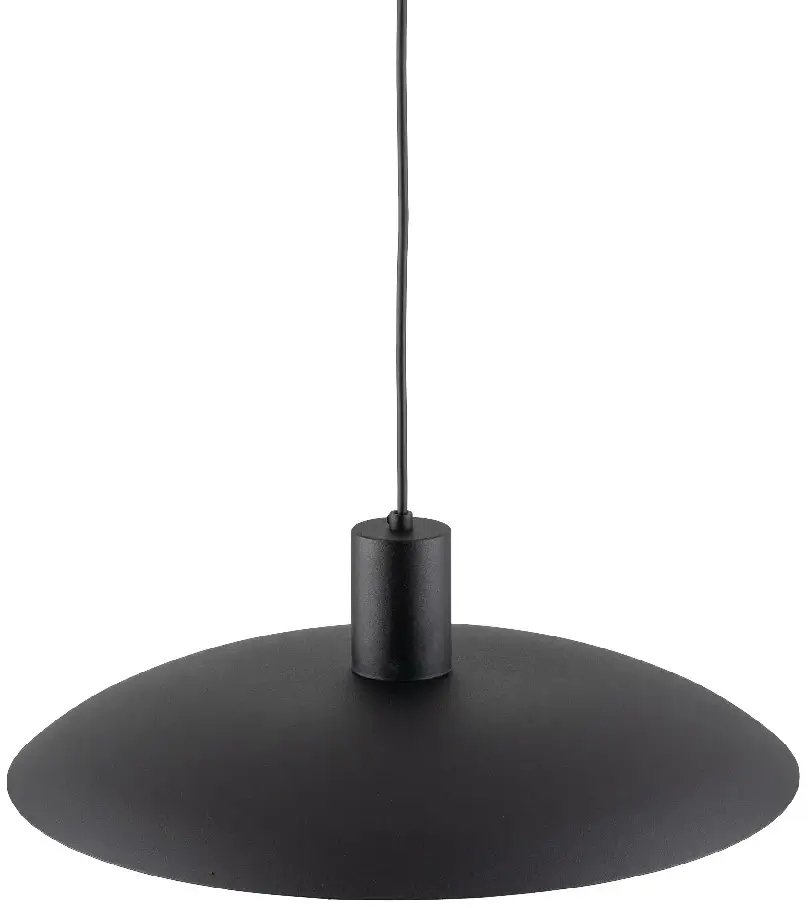 Wisząca lampa na kablu Astra 10712 owalny abażur nad stół czarny